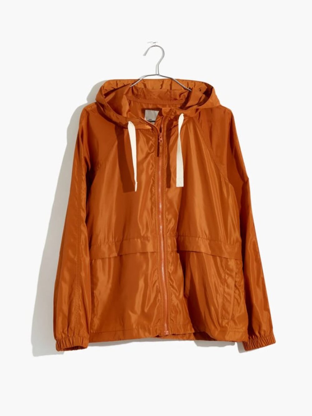 Madewell Raincheck Packable Raincoat Hooded Jacket Size S Travel Outdoor